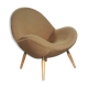Chair Organic egg of Fritz Neth in the 1950s to Correcta