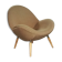 Chair Organic egg of Fritz Neth in the 1950s to Correcta