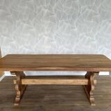Rare solid wood farm table