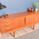 Restored teak 1960s Jentique sideboard