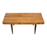 Italian Wooden Bench, 1950s