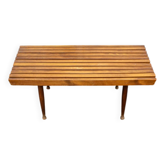 Italian Wooden Bench, 1950s