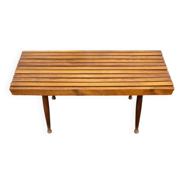 Italian Wooden Bench, 1950s