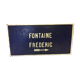 Plaque deco en fonte