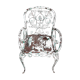 Fauteuil en fer forgé