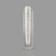 Transparent Glass Vase by Alfredo Barbini for Barbini, 1970s
