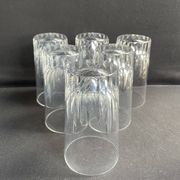 6 Baccarat wine goblets Spear service