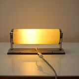 Design bauhaus chrome wall lamp, 1930s