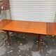 Extendable vintage scandinavian dining table