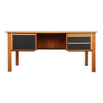 Ash desk, Danish design, 1970s, production: Denmark