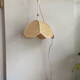 Rattan suspension, cannage flower shape