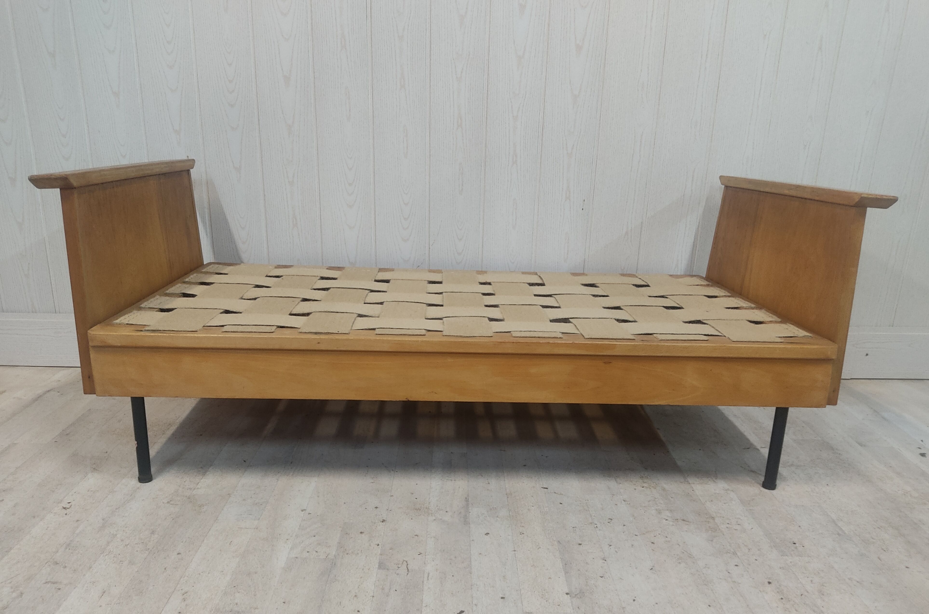 Vintage daybed bed bench 50s 60s