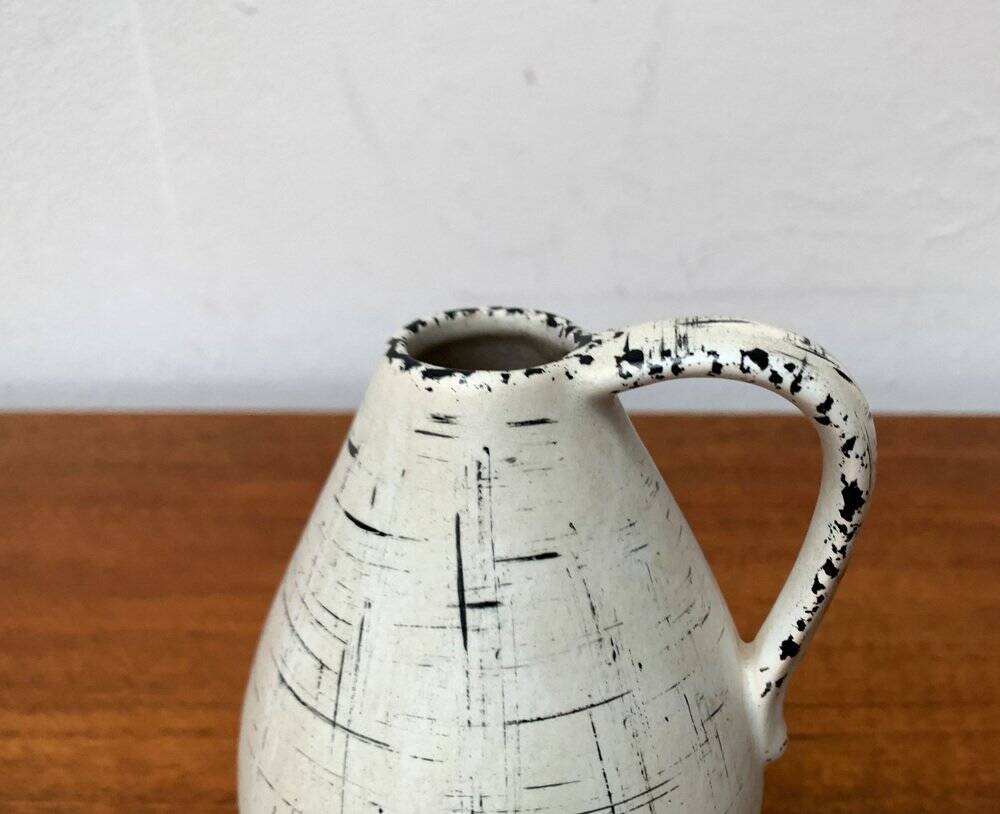 Carafe vase allemande de Übelacker Keramik, années 1950