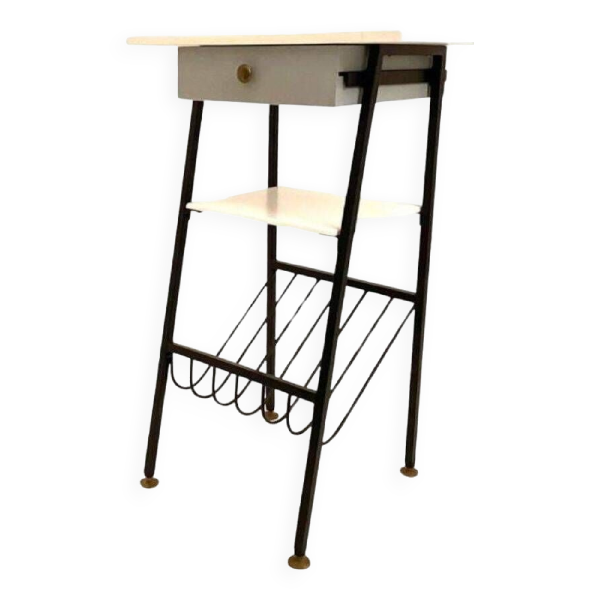 Midcentury modern console table, Italy 1950s