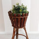 Rattan & wicker plant holder