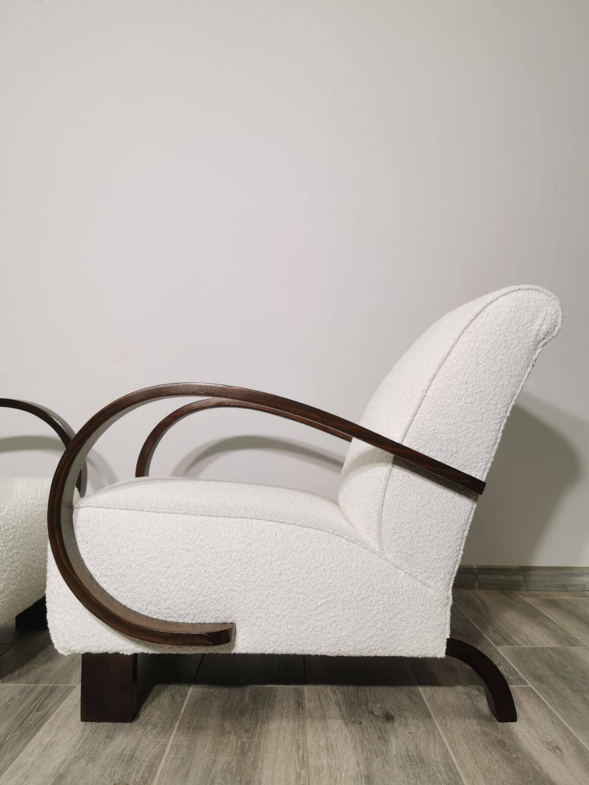 Armchairs by Jindrich Halabala, 1940s