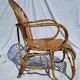 Adult rattan armchair TBE