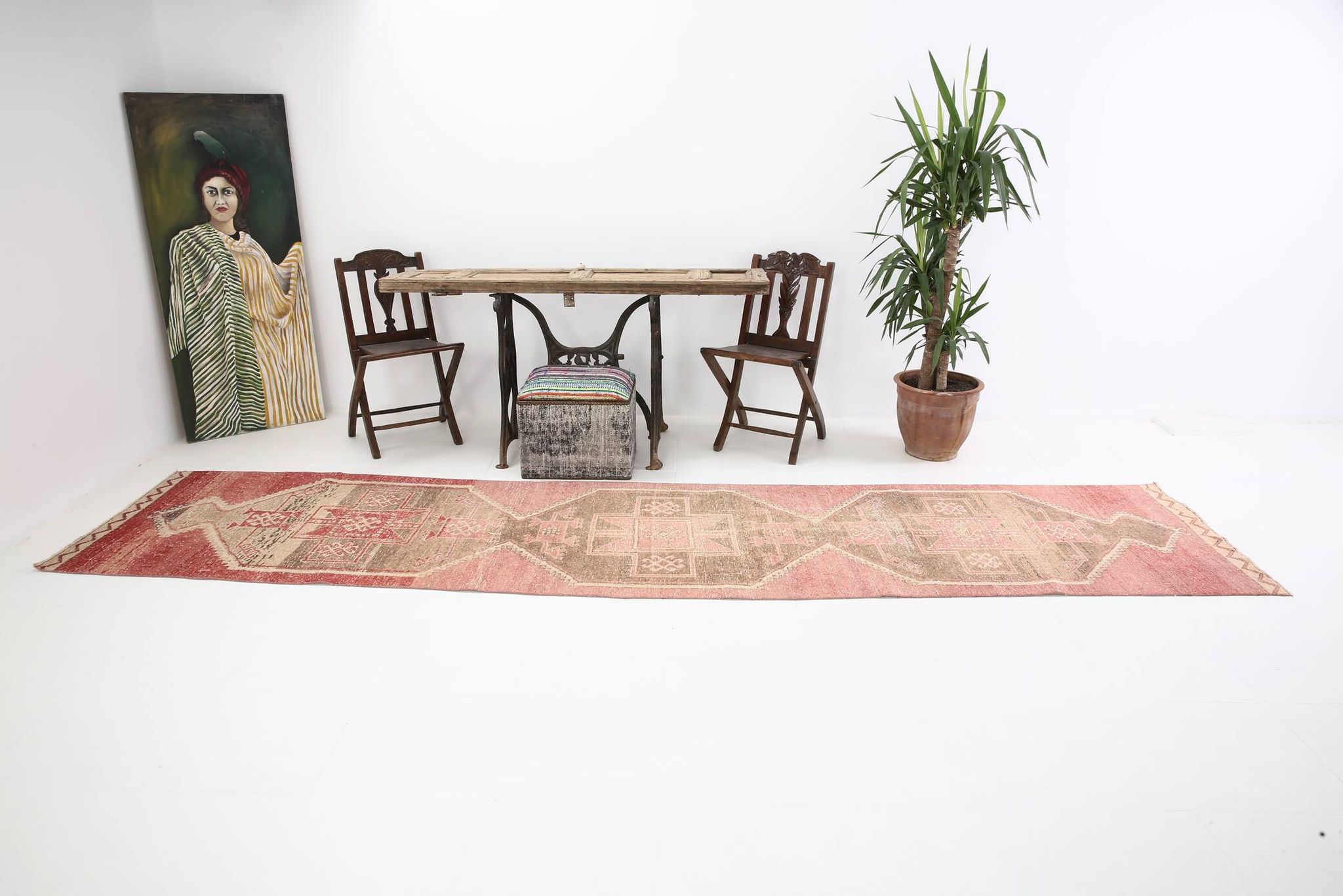 Tapis persan runner, 94x418cm