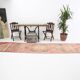 3x14 long persian runner rug, 94x418cm