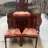 lot de trois chaises anciennes de style Empire.