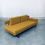 Mid-Century Dutch 3 Seat Sofa Daybed, 1960s
