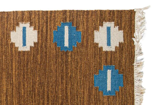 Tapis scandinave moderne du milieu du siècle, 195cm x 140cm