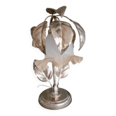 70s Flower Leaf Table Lamp