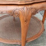 Old round coffee table chippendale style