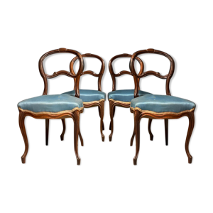 Série de 4 chaises XIXeme
