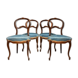 Série de 4 chaises XIXeme Napoléon III