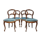 Série de 4 chaises XIXeme Napoléon III