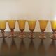 Lot de 6 verres à pied Biot
