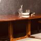 Table extensible danoise en bois de rose