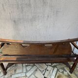 Banc de Jardin en Teck Recyclé - Wagon (2 pièces disponibles)