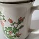 Vintage flowered stoneware teapot – 1970s