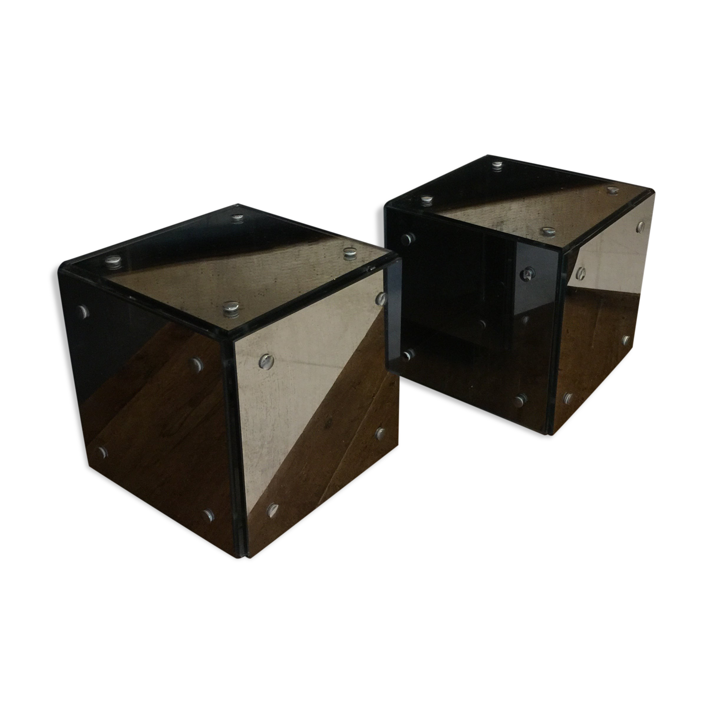 Rare Pair of Prismar Table Lamps by Gruppo A.R.D.I.T.I for Nucleo Sormani 1971