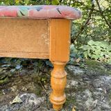 Vintage storage box footrest