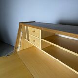 Secretary in blond oak 1960