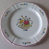 Gien earthenware dish, Luxembourg model