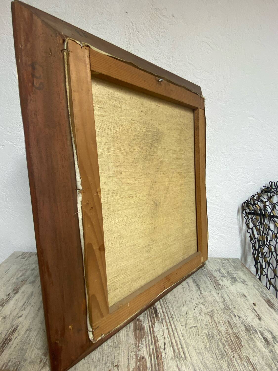 Oil on canvas, still life, F. Rembert