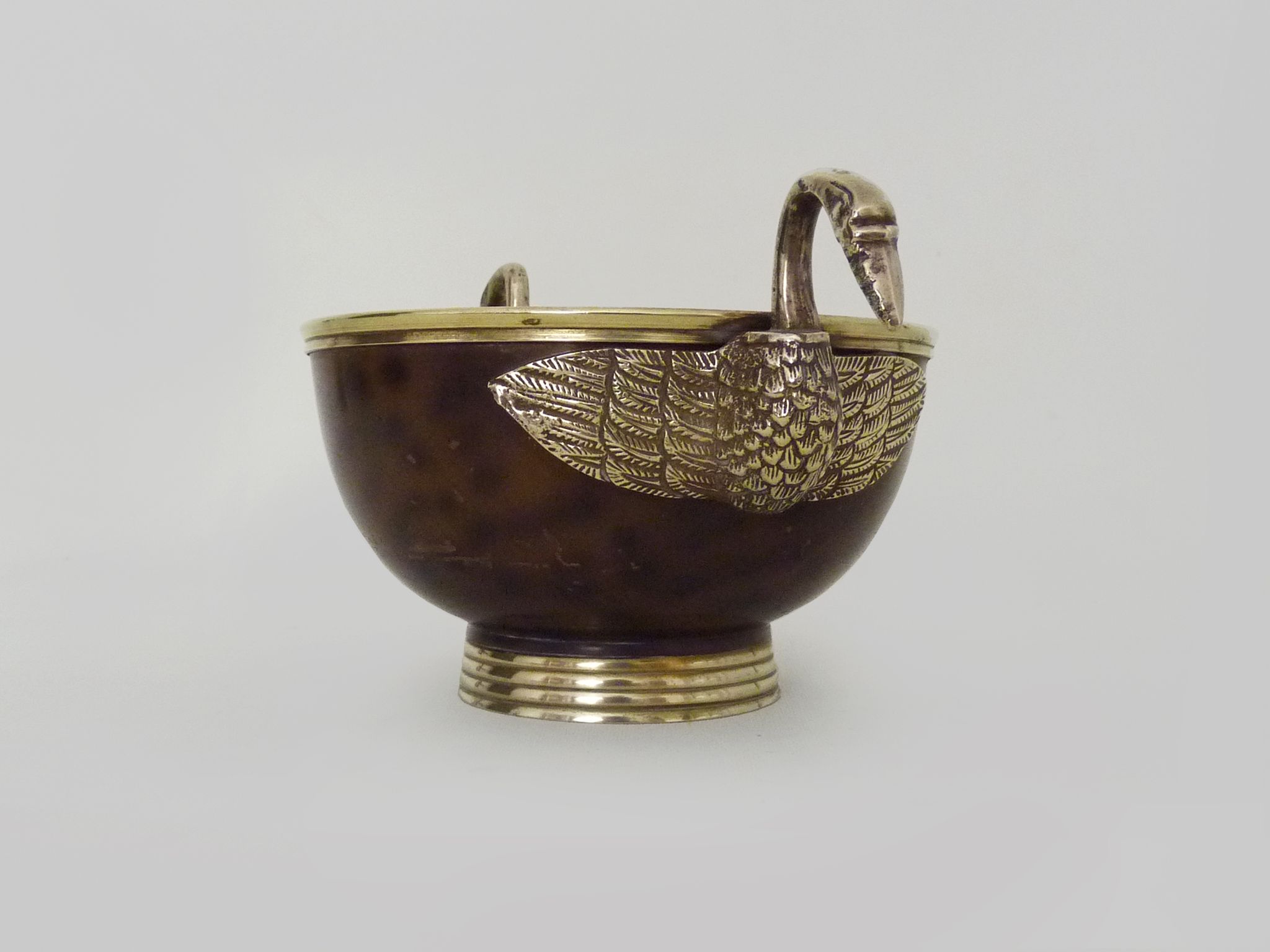 Ice bucket, Taittinger ice bucket in silver metal, art deco 1930