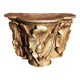Gilded carved wooden capital, 18th century.
