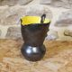 Ceramic jug with a twisted handle