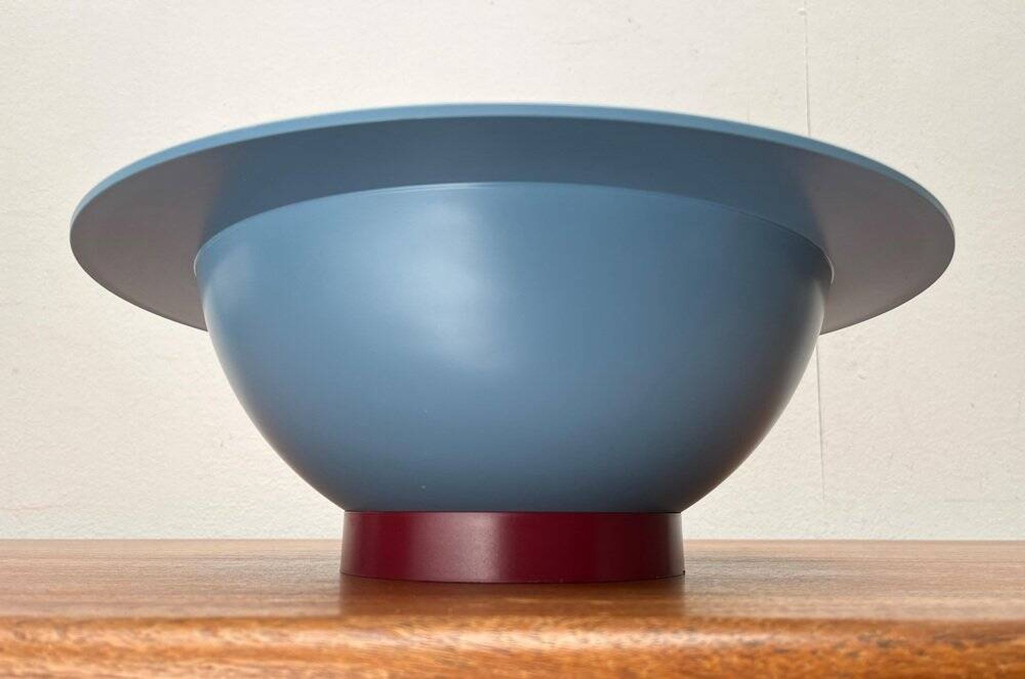 Euclid salad bowl from the Italian postmodern series by Michael Graves for Alessi, 1980s.