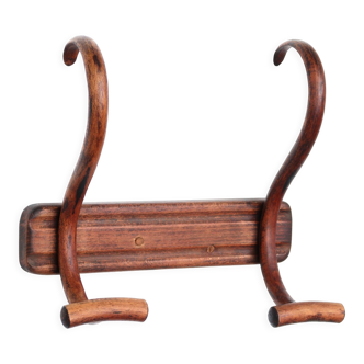 Baumann wooden wall parrot coat rack