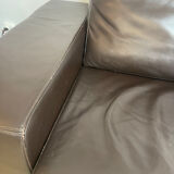 "Bahia" canapé BoConcept brown leather, 2016