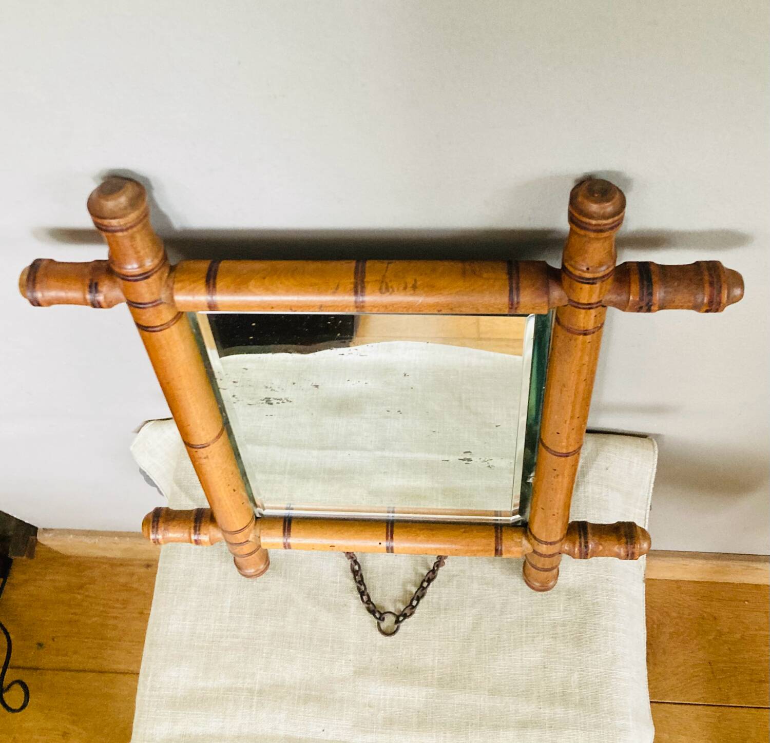 Bamboo Mirror 19th Century