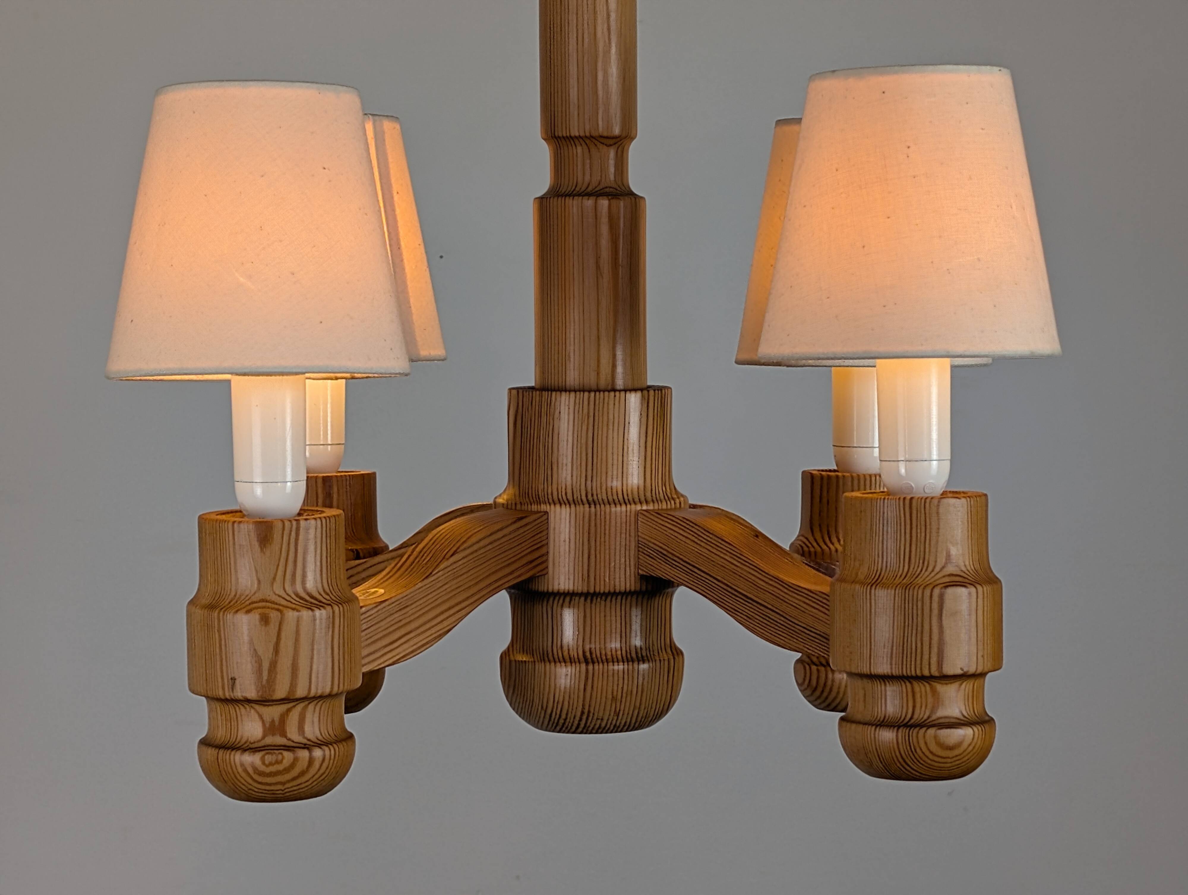 Pine chandelier
