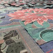 Timeless synthetic rug
