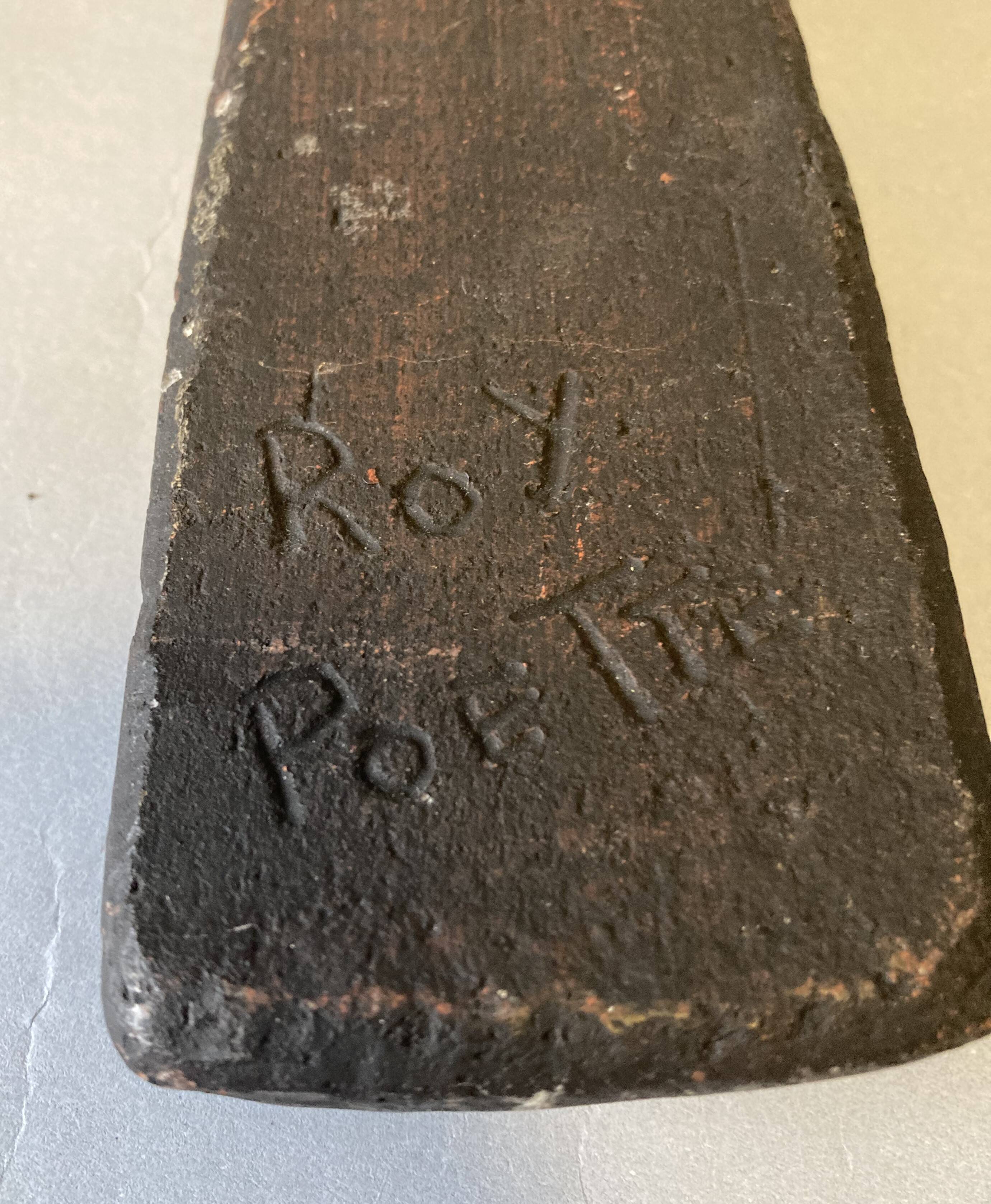 Crucifix signed Roy Poete